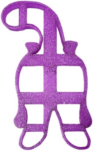 Creative Baking Tool 3D Cat Butt Cookie Cutter Purple Durable