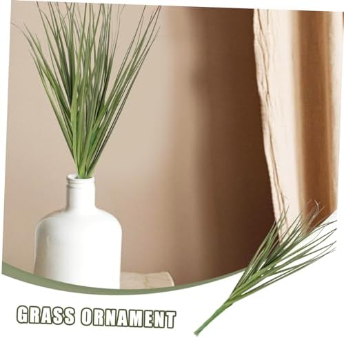 12-Piece Fake Grass for Home Decor