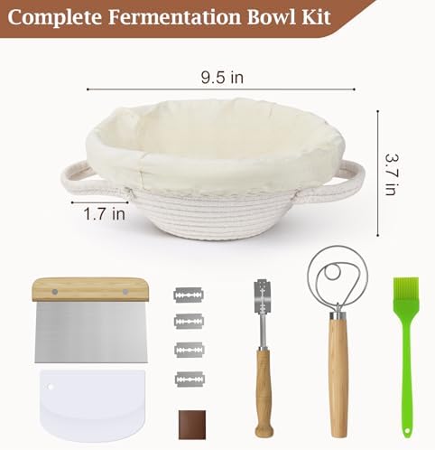 Proofing Basket Set for Baking Lovers