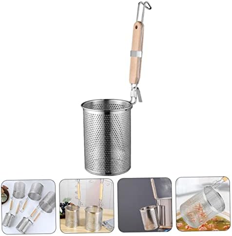 Stainless Steel Colander Basket for Noodle Straining