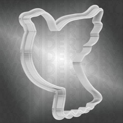 Wondertory 4-Inch Silicone Cookie Cutter Soft Durable and Easy to Use