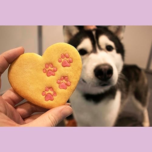 Heart Paw Prints Cookie Cutter - Easy Fun for Baking