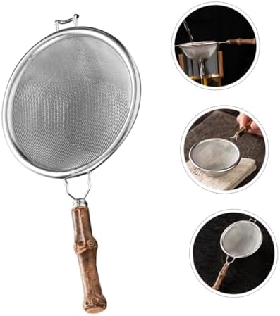 Versatile Kitchen Tool - Greasy Baking Strainer Stainless Steel Colander