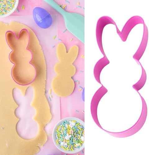 Cookie Cutter Mold - Bunny Shape Perfect for Cakes Biscuits More