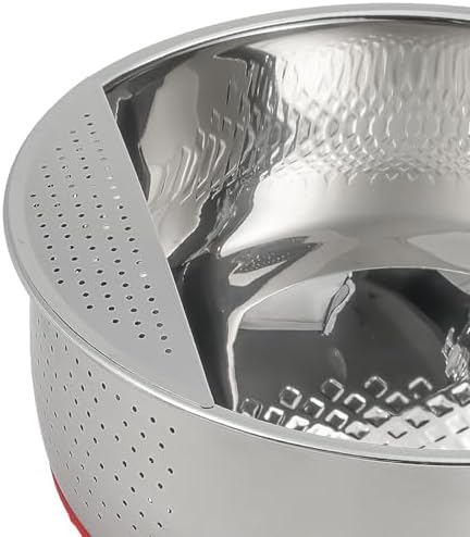 Stainless Steel Rice Washer Strainer Bowl