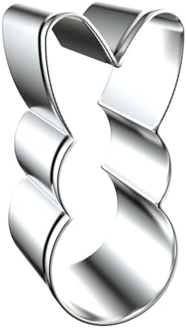 Stainless Steel Easter Bunny Cookie Cutters Set - 4 Piece