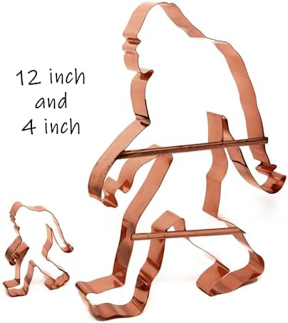 Sasquatch-licious 4-Inch Copper Cookie Cutter