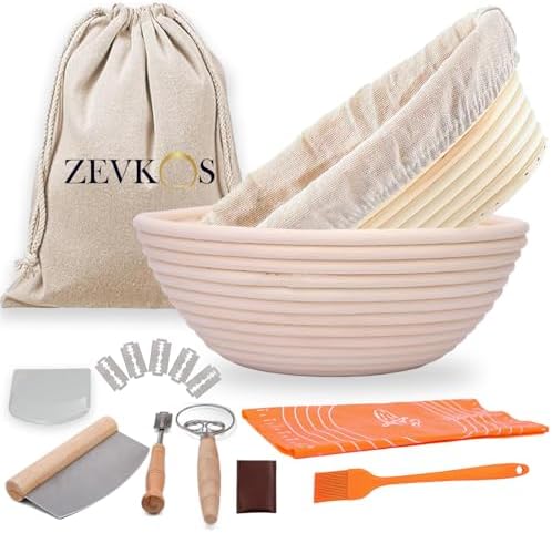 Proofing Baskets Sourdough Starter Set