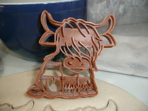 Highland Cow Animal Cookie Cutters