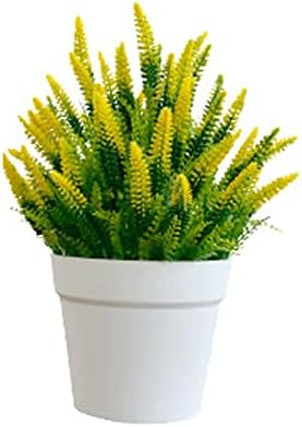 Medium Yellow Phoenix Fake Plants for Home Office