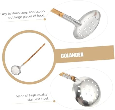 PAMINGONO Long Handle Colander Kitchen Tool