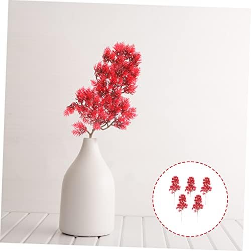 Festive Pine Leaves Christmas Decor 5-Piece Set