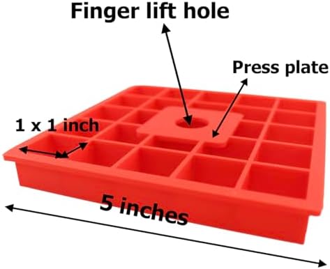 Sturdy 5x5 Cookie Cutter 58 Dough Thickness