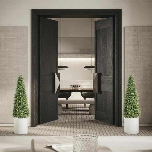 32 Boxwood Topiary Floor Planter artificial Cedar Tree for Indoors