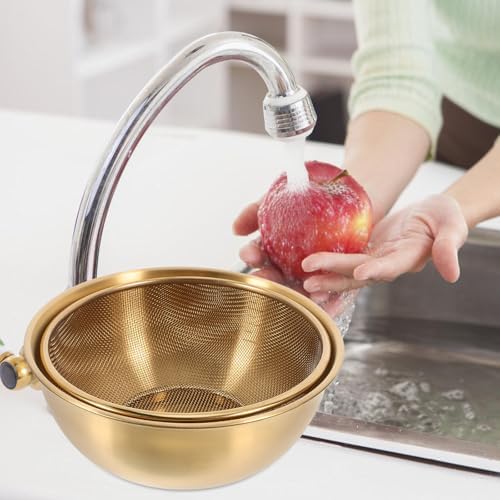 Luxshiny 2-Piece Sink Colander Set