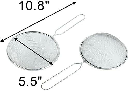 High-Quality Stainless Steel Mesh Strainer for Kitchen Use