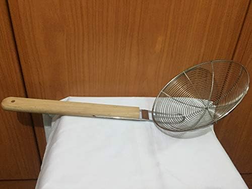 Bamboo Handle Wire Strainer