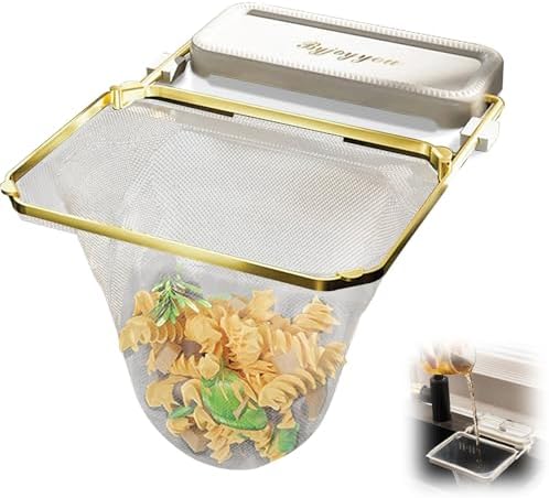 Space-Saving Sink Strainer