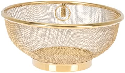 Stainless Steel Colander Basket - Hole-in-One Design