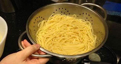 Stainless Steel Jumbo Colander Strainer 5 Quart