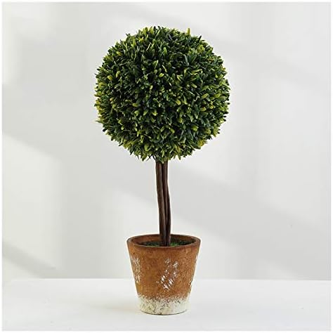 Fake Plants Mini Artificial Topiary Plant in Ceramic Pot
