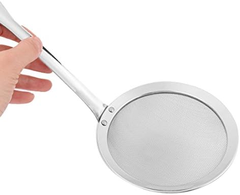Stainless Steel Mesh Strainers for Kitchen Noodles 4-Piece Set