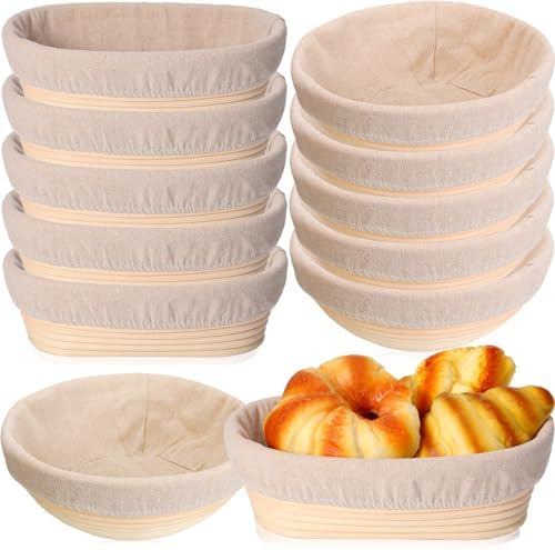 12-Piece Best Selling Rattan Proofing Basket Set