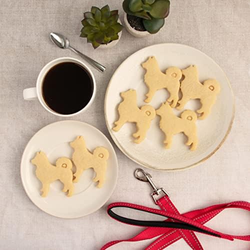 Bakerlogy Husky Body Cookie Cutter - Easy to Clean Dishwasher Safe