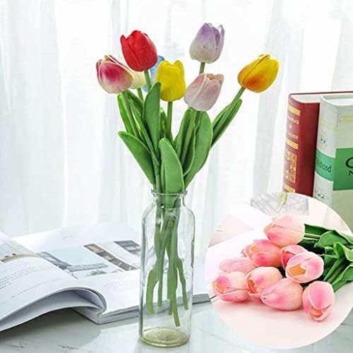 10-Head Artificial Flower Vase Color A