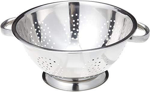Stainless Steel Jumbo Colander Strainer 5 Quart