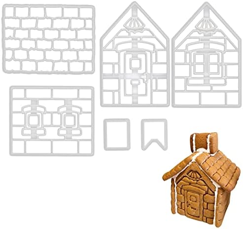 Gingerbread Xmas House Cookie Cutter Set of 1