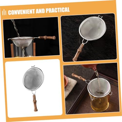 NAMOARLY Tea Strainer Spoon with Mesh Filter