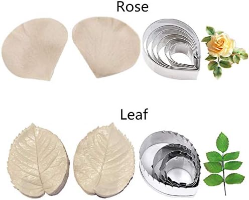 Kulepin 12-Piece Gum Paste Flower Tool Kit