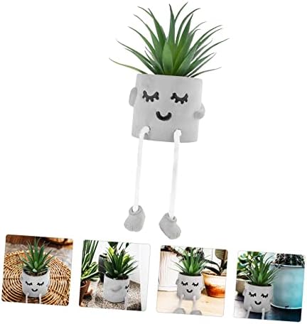 Faux Bonsai Potted Succulents