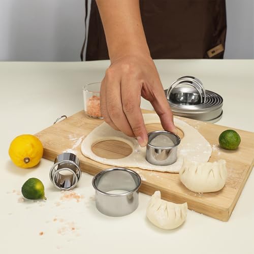 Sturdy Stainless Steel Cookie Cutter Set