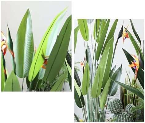 45ft Artificial Bird of Paradise Tree Potted Fake Plant