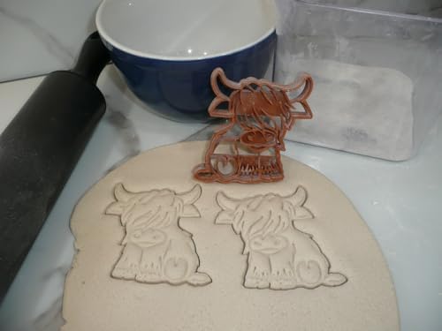 Highland Cow Animal Cookie Cutters