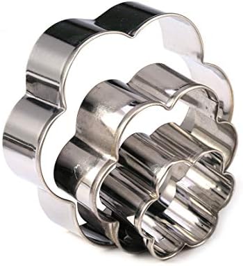 Stainless Steel Baking Tools - Heart Shaped Cookie Cutters for Adults Kids