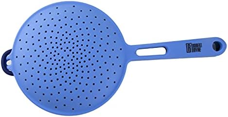Cambridge Silversmiths Robert Irvine 2-in-1 Collapsible Colander Blue