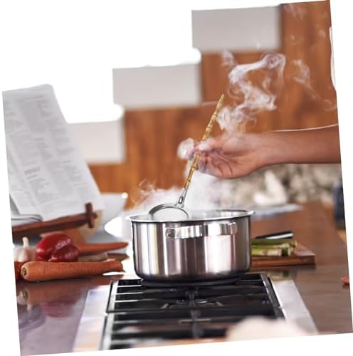 SHOWERORO Japanese-Style Stainless Steel Handle Strainer