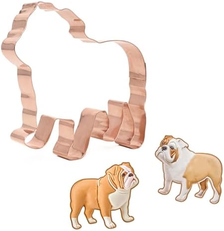 The Fussy Pup Standing Bulldog Cookie Cutter
