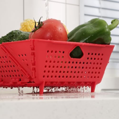 Space-Saving Collapsible Kitchen Colander