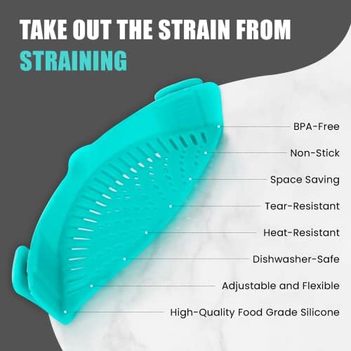 Delish Clip-On Strainer Set