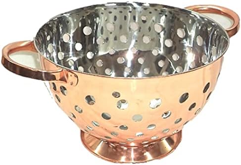 5 qt Stainless Steel Copper Colander