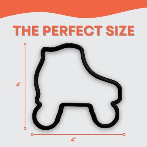 Bundle of Fun Roller Skates Cookie Cutter 4 inch