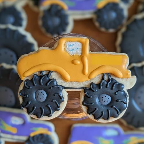 Monster Truck Cookie Cutters Set