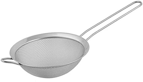 Fried Food Spice Strainer Metal Mesh Kitchen Sifter Home Use