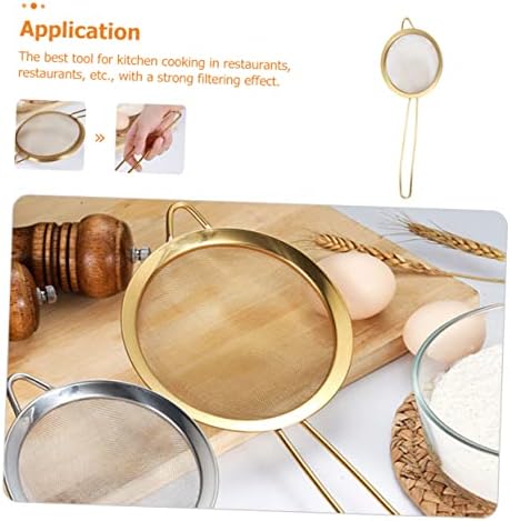Stainless Steel Colander Fine Mesh Skim Spoon for Kitchen Use