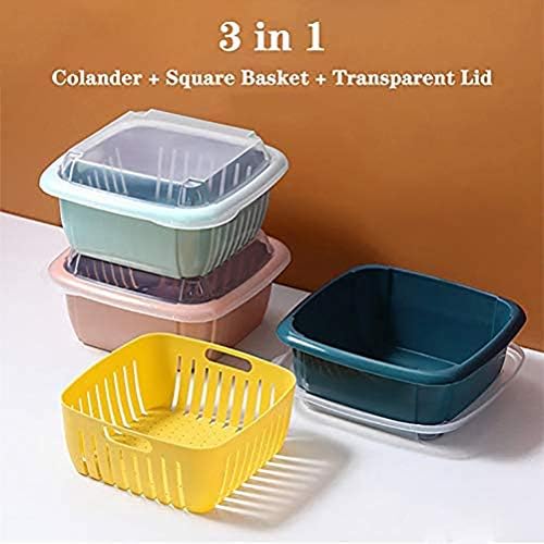 3 in 1 Strainers and Colanders Bowl Set