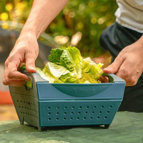 Space-Saving Expandable Colander